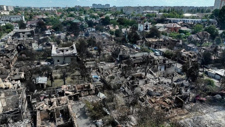 Наслідки вибуху на складі боєприпасів у Вишневому