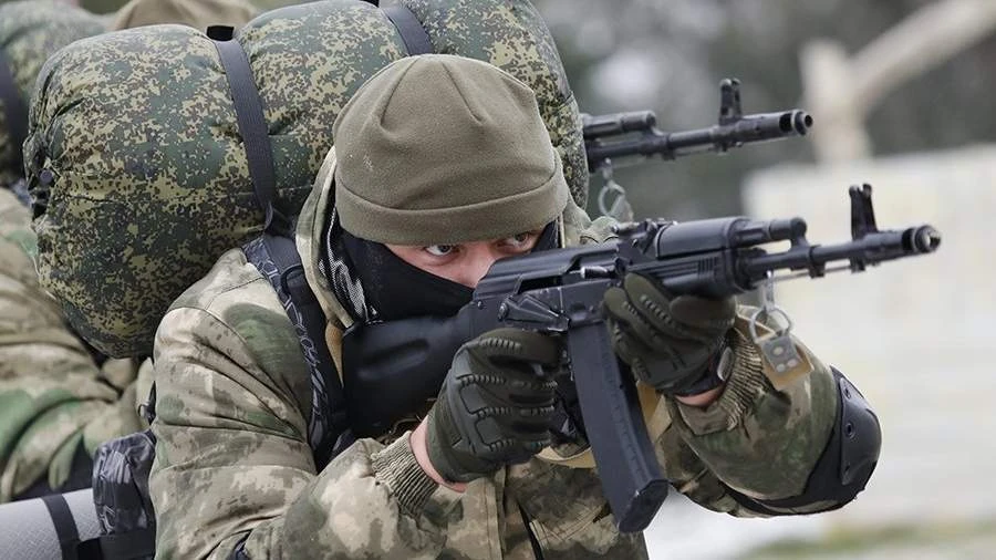 Ілюстративне фото збройних сил РФ із відкритих джерел окупантів