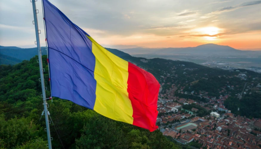 Будівля МЗС Румунії та уламки збитих безпілотників, передані дипломатам