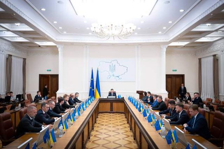 Фото з телеграм-каналу Сергія Корецького щодо першого засідання нового уряду
