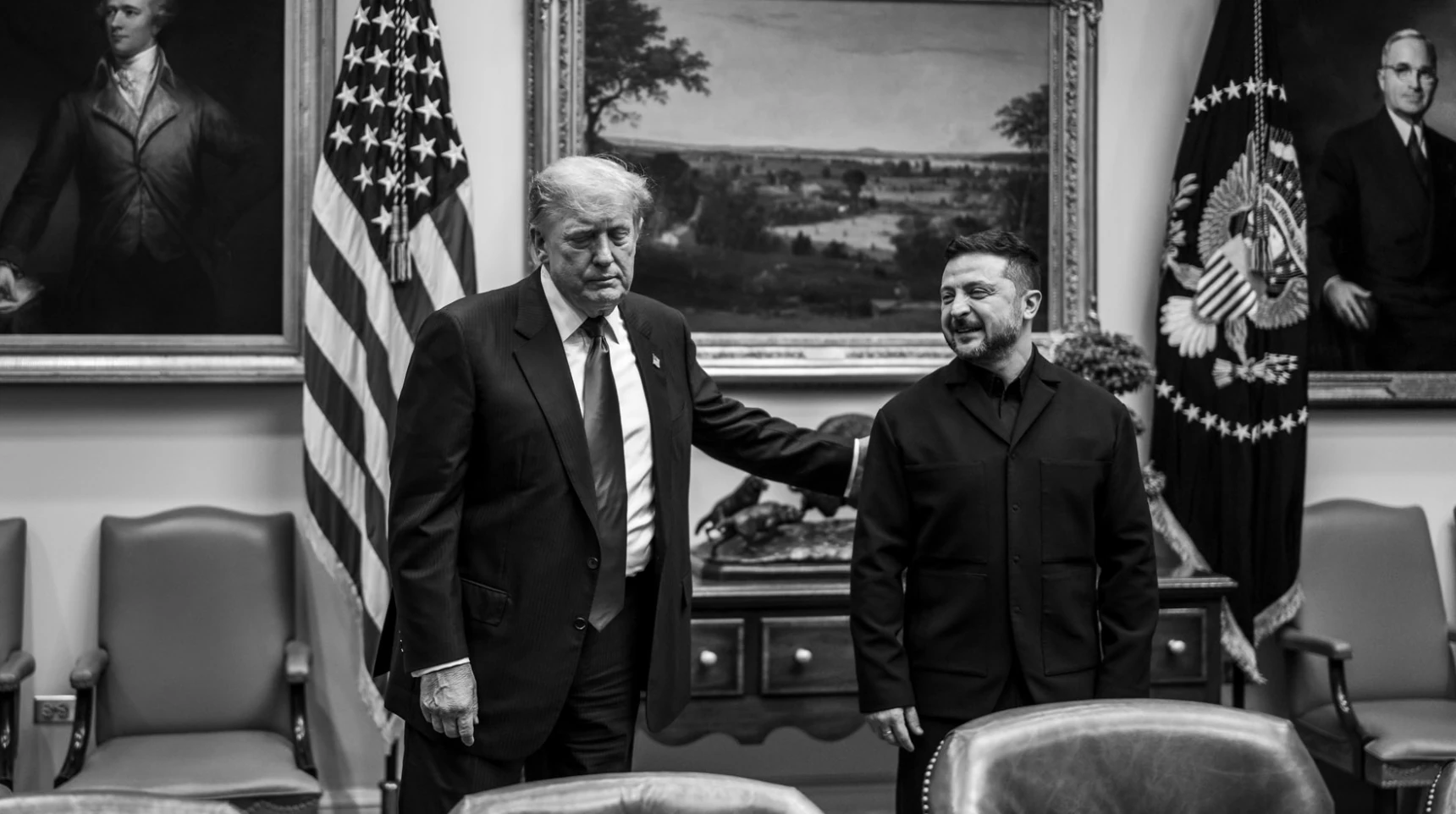 Зустріч Дональда Трампа і Володимира Зеленського в Овальному кабінеті Білого дому 28 липня 2026 року