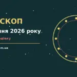 Недільний гороскоп на 23 серпня 2026 року з символами знаків зодіаку, чашкою кави та затишним інтер'єром