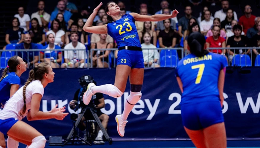Збірна України з волейболу програла Сербії 0:3 і фінішувала п’ятою у групі В на Євро-2026