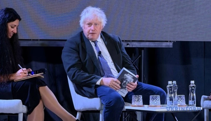 Борис Джонсон презентував «Кайданів нема» у Львові: як минула подія на BookForum