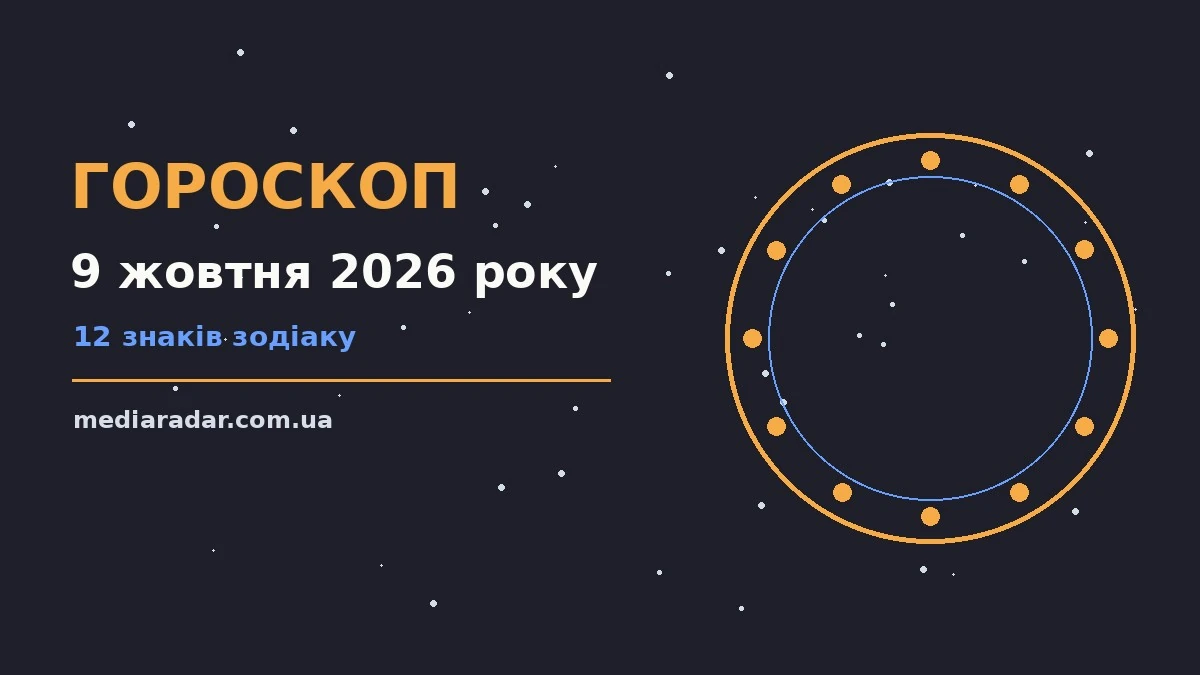 Ранкова чашка кави поряд із блокнотом із нотатками — гороскоп на 9 жовтня 2026 року