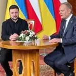 Архівне фото Дональда Туска та Володимира Зеленського
