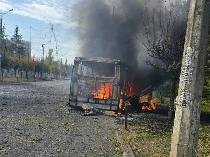 Філашкін зупинив громадський транспорт у Краматорську і Слов’янську після удару по зупинці